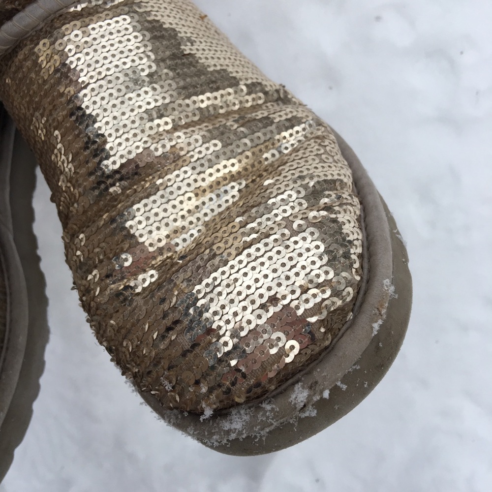 Gold sequin UGGS - Picture 5 of 5